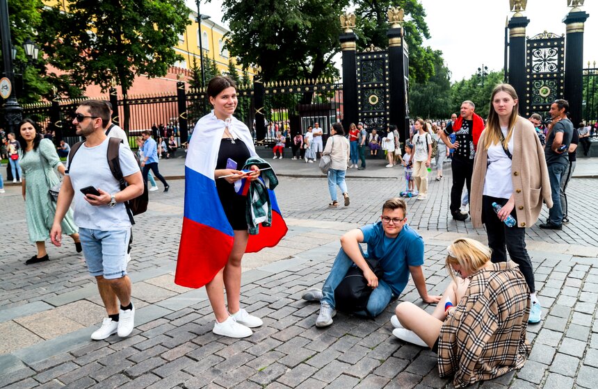 В Москве прошли празднования по случаю Дня России 4 фото