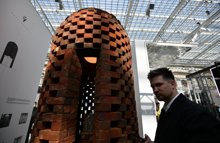 В Гостином дворе проходит выставка "АРХ Москва" 12 фото