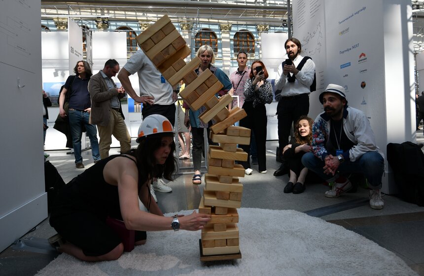 В Гостином дворе проходит выставка "АРХ Москва" 14 фото