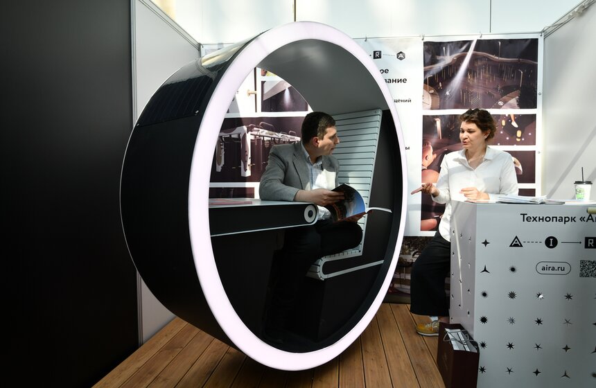 В Гостином дворе проходит выставка "АРХ Москва" 20 фото