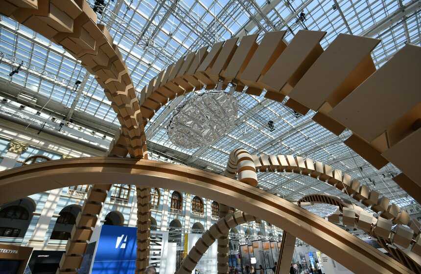 В Гостином дворе проходит выставка "АРХ Москва" 4 фото