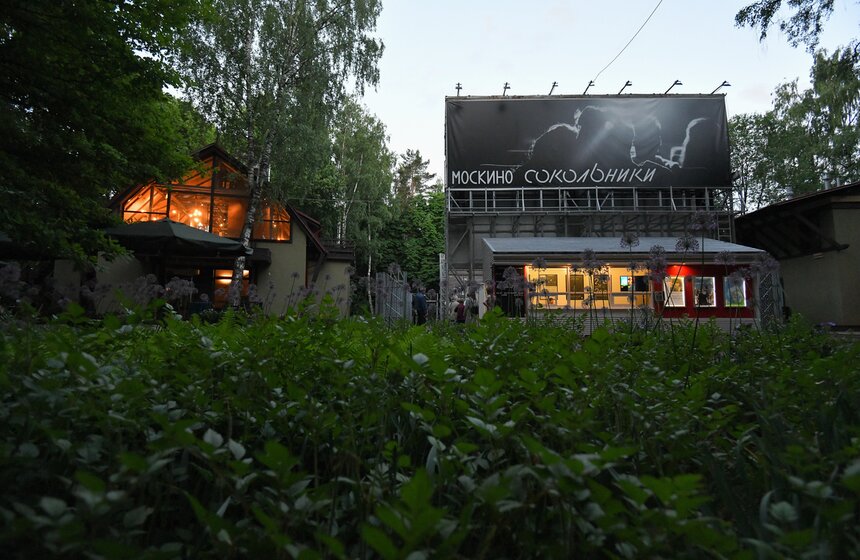 Кинотеатр "Москино" показывает фильмы в парке "Сокольники" 17 фото