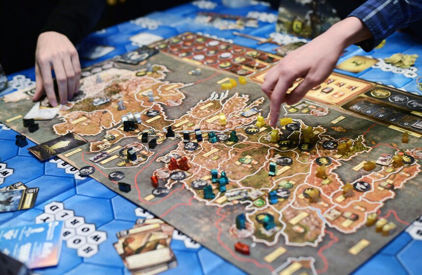 Зимний фестиваль настольных игр "Игрокон-2014" открылся в Москве 8 фото