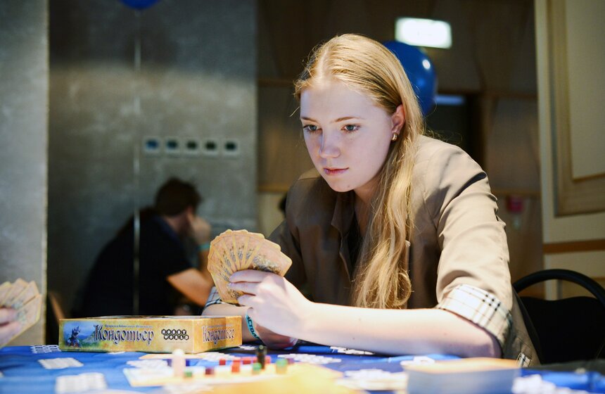 Зимний фестиваль настольных игр "Игрокон-2014" открылся в Москве 9 фото