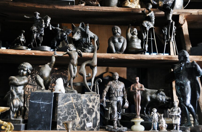 Блошиный рынок на станции Новоподрезково 4 фото