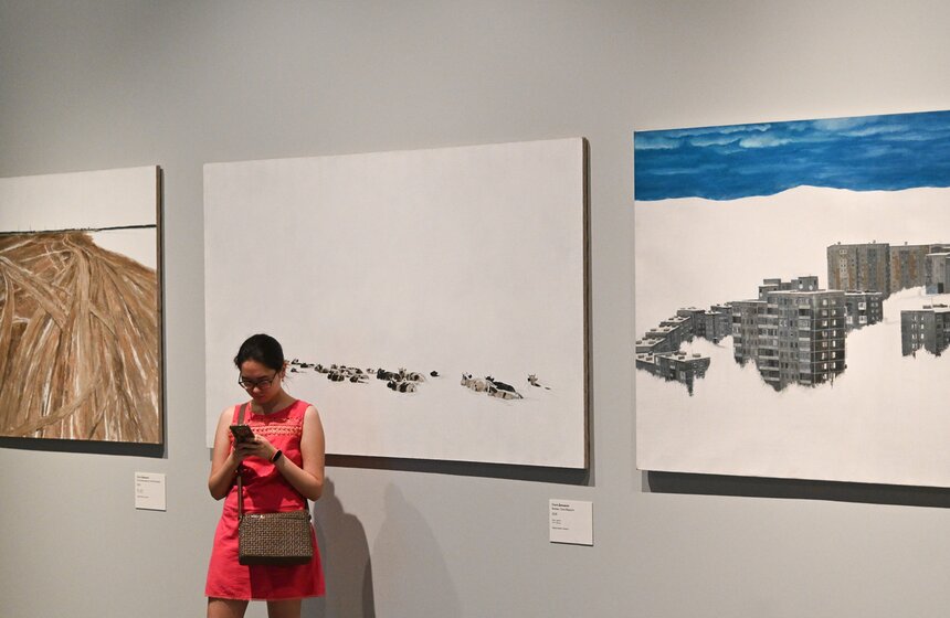 Выставка "Мыслящий ландшафт" открылась в Музее Москвы 3 фото