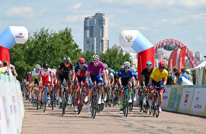 В столице завершилась велогонка "Пять колец Москвы 2022" 5 фото