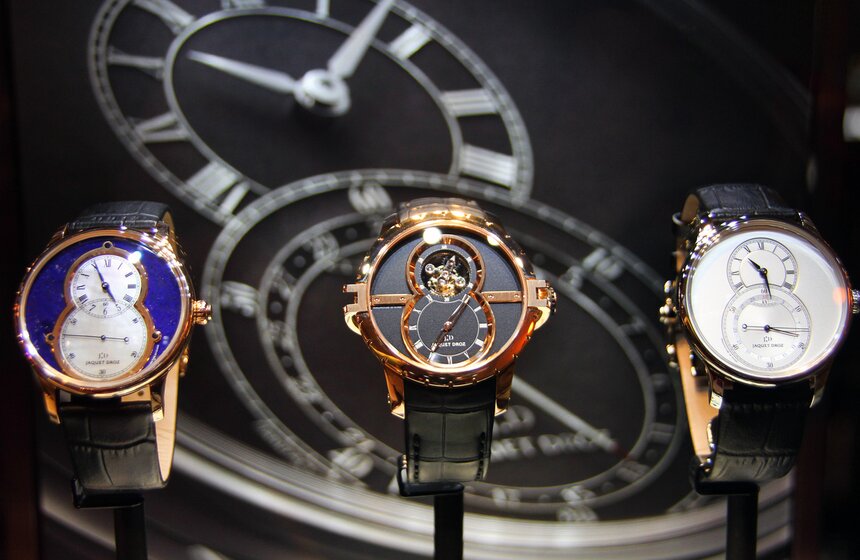 В Москве открылась выставка швейцарских часов 6 фото