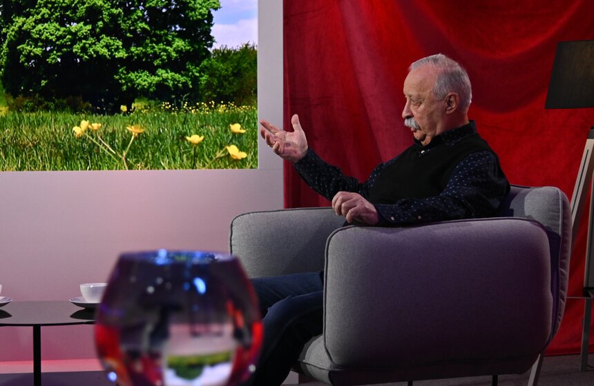 Леонид Якубович принял участие в съемках программы "Золотая рыбка" 7 фото