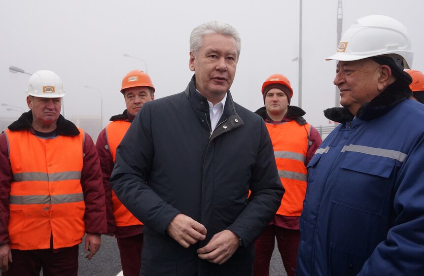 На Профсоюзной улице открылось движение по новой эстакаде 11 фото