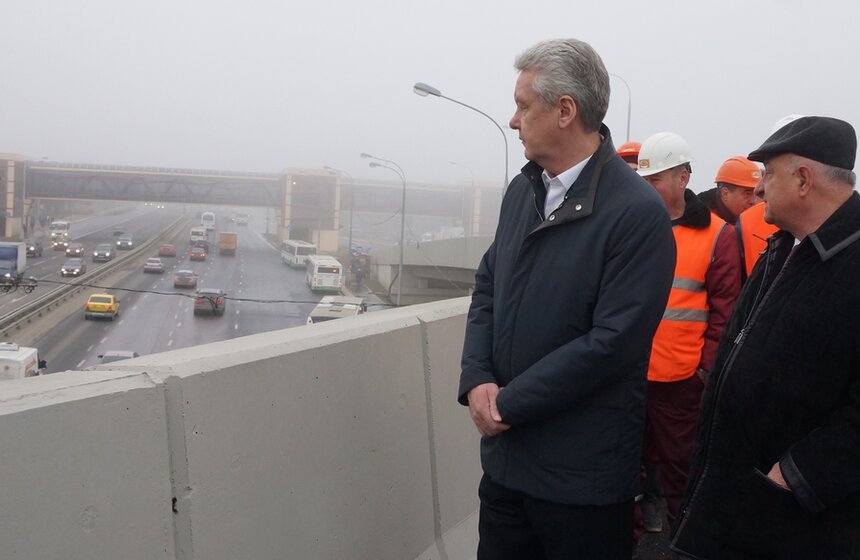 На Профсоюзной улице открылось движение по новой эстакаде 13 фото