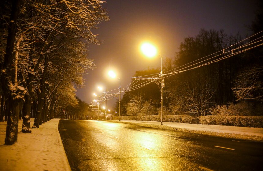 В Москве прошел первый в сезоне снегопад 36 фото