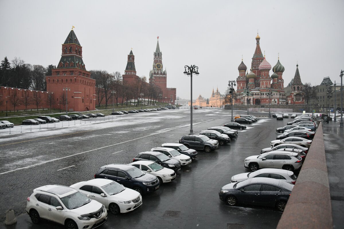 Первый снег москва