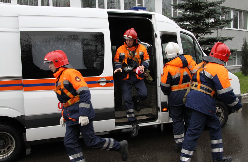 В головном офисе компании Мосгаз прошли учения 12 фото