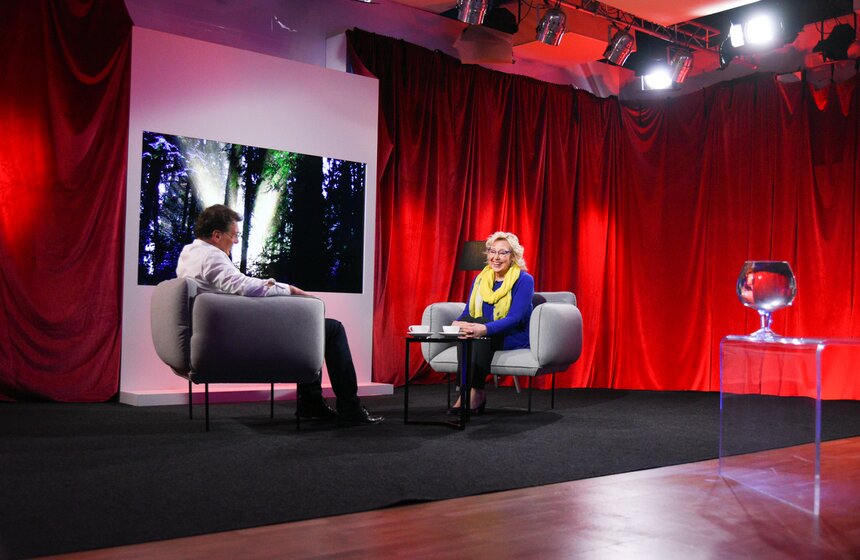 Наталья Хорохорина на съемках программы "Золотая рыбка" 15 фото