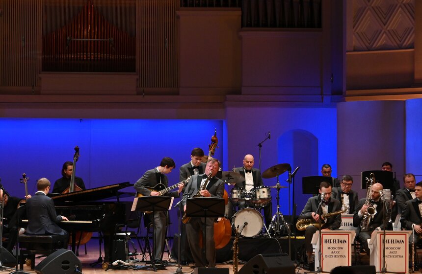 Юрий Башмет и Игорь Бутман представили программу "Классика встречает джаз" 8 фото