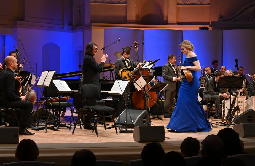 Юрий Башмет и Игорь Бутман представили программу "Классика встречает джаз" 14 фото