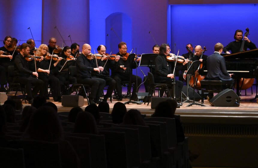 Юрий Башмет и Игорь Бутман представили программу "Классика встречает джаз" 18 фото