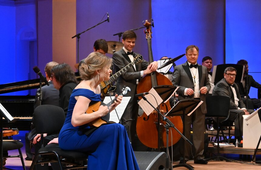 Юрий Башмет и Игорь Бутман представили программу "Классика встречает джаз" 15 фото