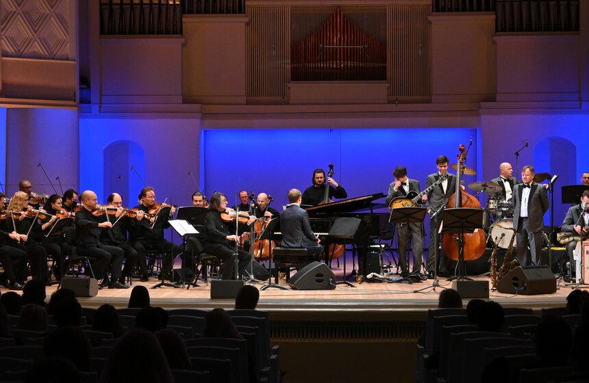 Юрий Башмет и Игорь Бутман представили программу "Классика встречает джаз" 7 фото