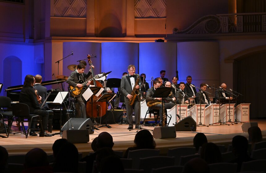 Юрий Башмет и Игорь Бутман представили программу "Классика встречает джаз" 16 фото