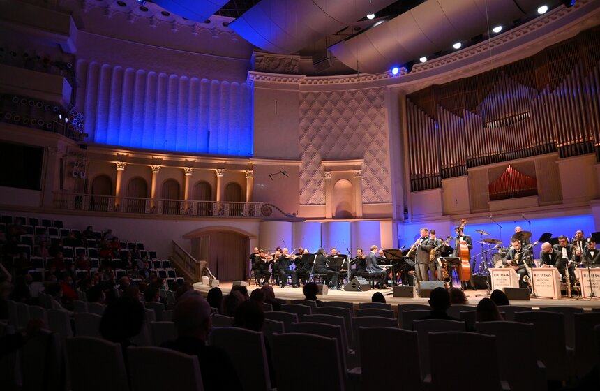 Юрий Башмет и Игорь Бутман представили программу "Классика встречает джаз" 11 фото