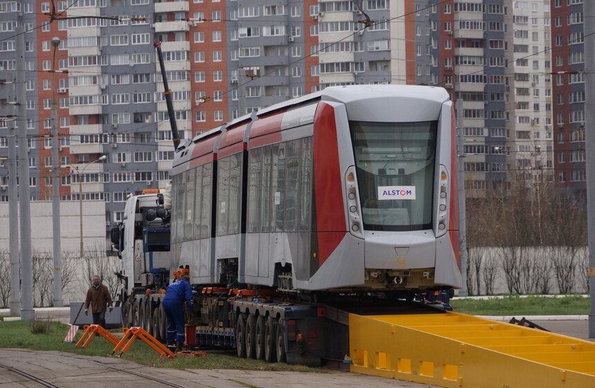 В депо "Краснопресненское" презентовали трамвай нового поколения 2 фото