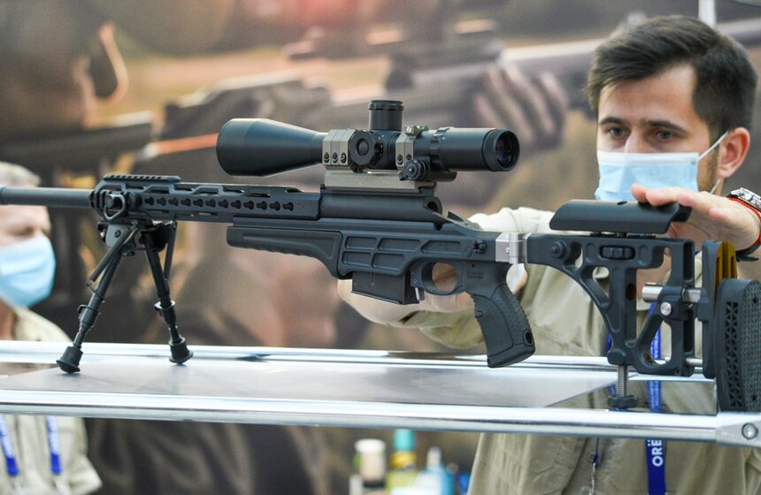 В Московском Гостином дворе состоялась Московская Международная Выставка оружия и товаров для охоты "ORЁLEXPO 2020". Цель выставки – объединение на одной площадке производителей, продавцов, пользователей гражданского, охотничьего, спортивного и холодного оружия<br />https://www.m24.ru/galleries/bezopasnost/16102020/8868