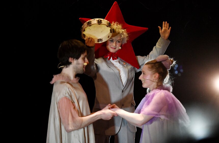 Спектакль о жертвах холокоста "Черная книга Эстер" состоялся в Центре Мейерхольда 14 фото