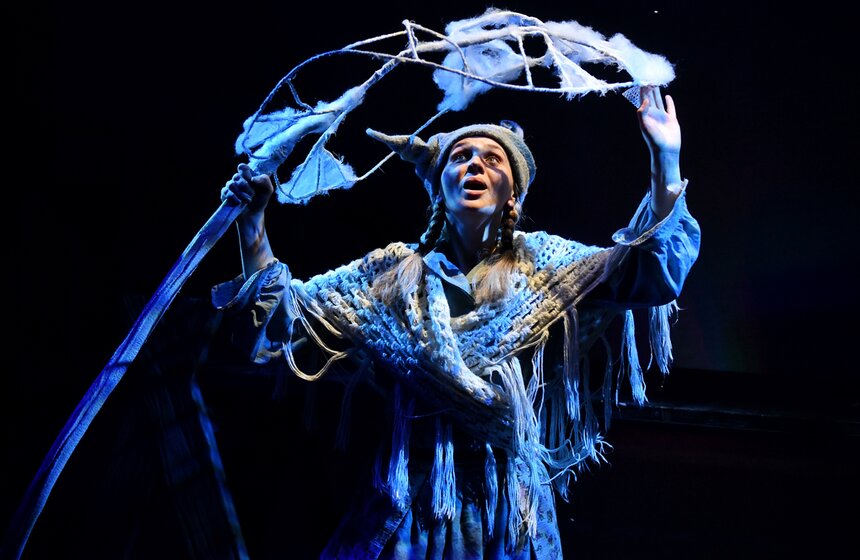 В Театре кукол Сергея Образцова показали спектакль "Гадкий утенок" 18 фото