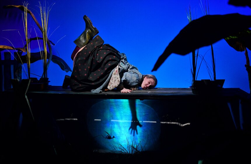 В Театре кукол Сергея Образцова показали спектакль "Гадкий утенок" 16 фото