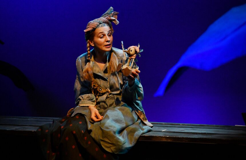 В Театре кукол Сергея Образцова показали спектакль "Гадкий утенок" 11 фото