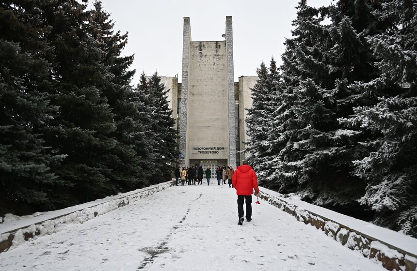 На Троекуровском кладбище простились с Александром Шаляпиным 1 фото