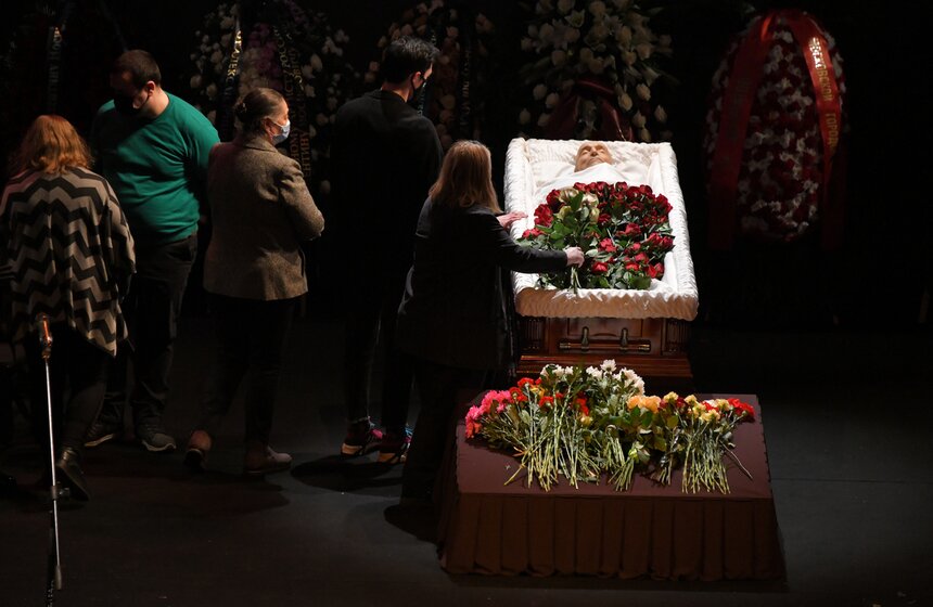 В Москве простились с Валентином Гафтом 5 фото