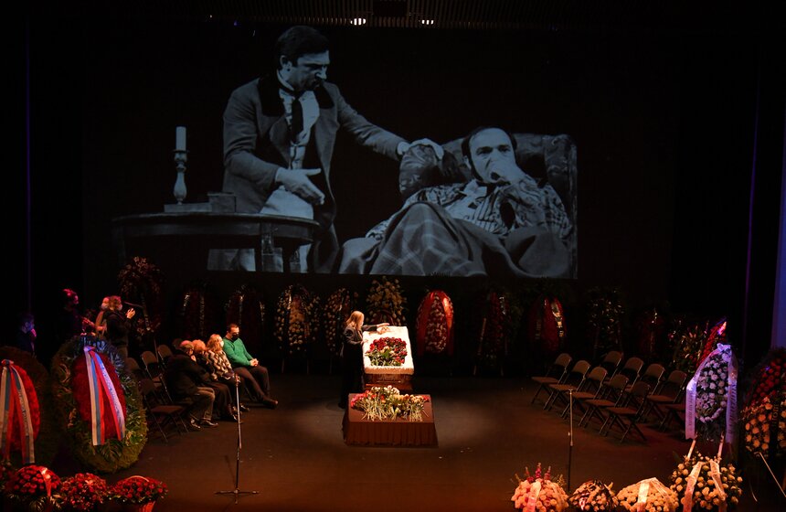 В Москве простились с Валентином Гафтом 6 фото