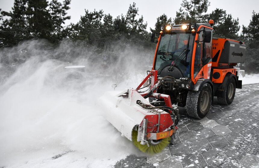 Снегопад обрушился на столицу в выходные 29 фото