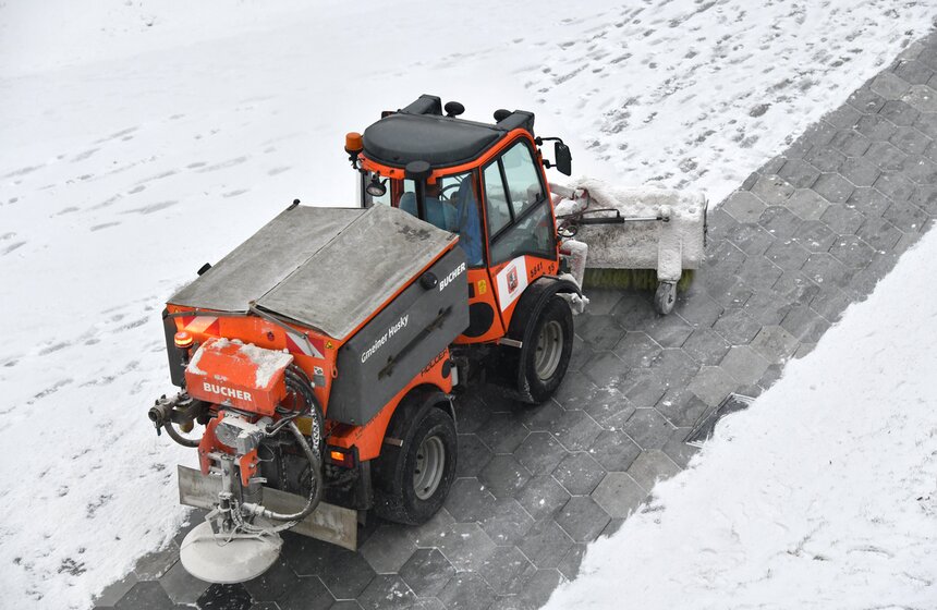 Снегопад обрушился на столицу в выходные 27 фото