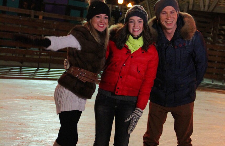 В Парке Горького открылся самый большой каток в Европе 12 фото