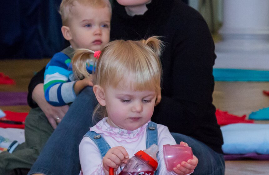 Оркестр Kremlin устроил живой концерт для детей и их родителей 6 фото