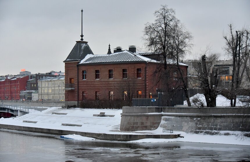 На Москву обрушился снегопад 20 фото