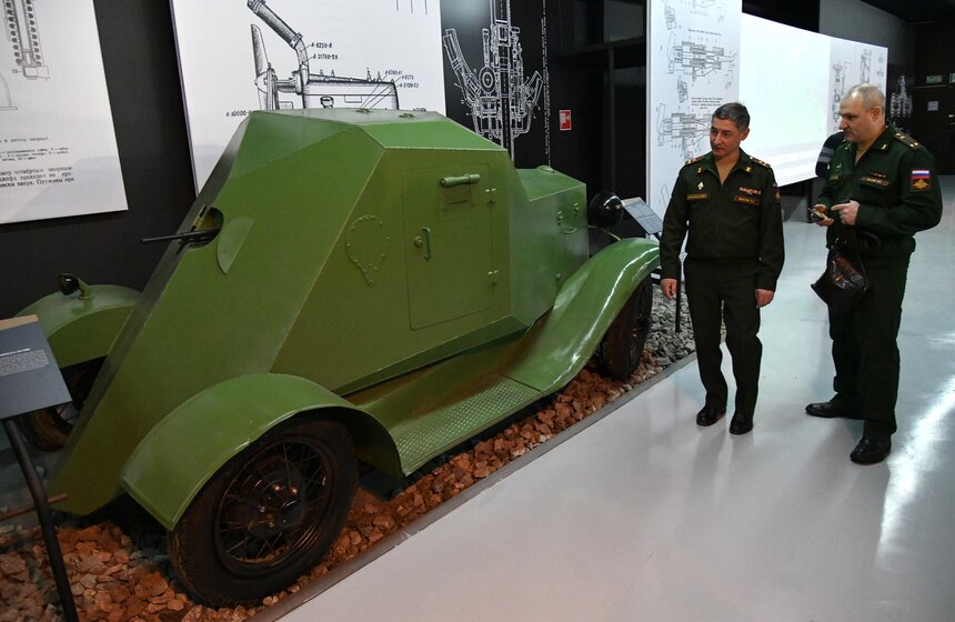 Музей Победы открыл выставку "Моторы войны" 11 фото