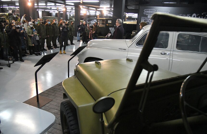 Музей Победы открыл выставку "Моторы войны" 12 фото