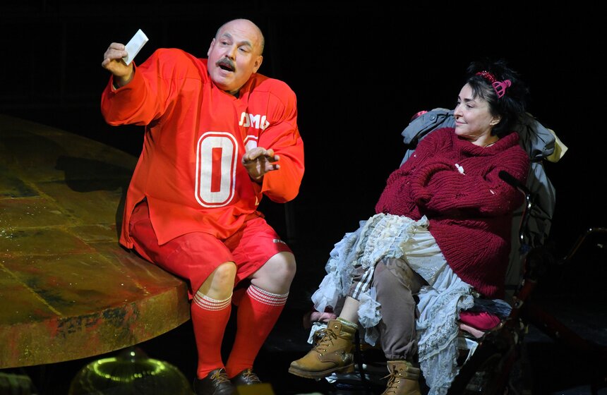 В театре "Модерн" состоялась премьера "Женитьбы" с Лолитой Милявской 12 фото