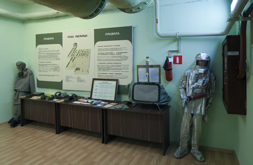 В Москве прошел пресс-тур в защитном сооружении гражданской обороны 3 фото