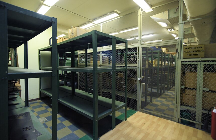 В Москве прошел пресс-тур в защитном сооружении гражданской обороны 21 фото