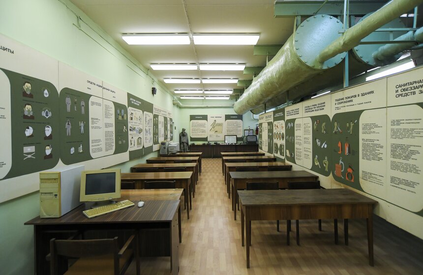 В Москве прошел пресс-тур в защитном сооружении гражданской обороны 18 фото