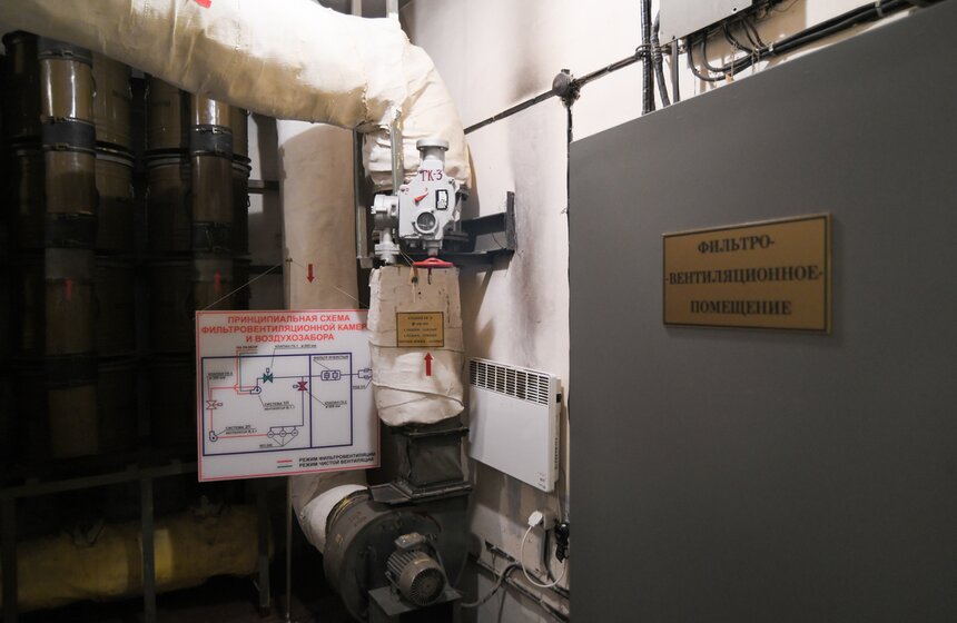 В Москве прошел пресс-тур в защитном сооружении гражданской обороны 5 фото