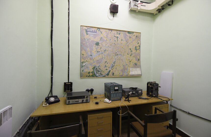 В Москве прошел пресс-тур в защитном сооружении гражданской обороны 10 фото