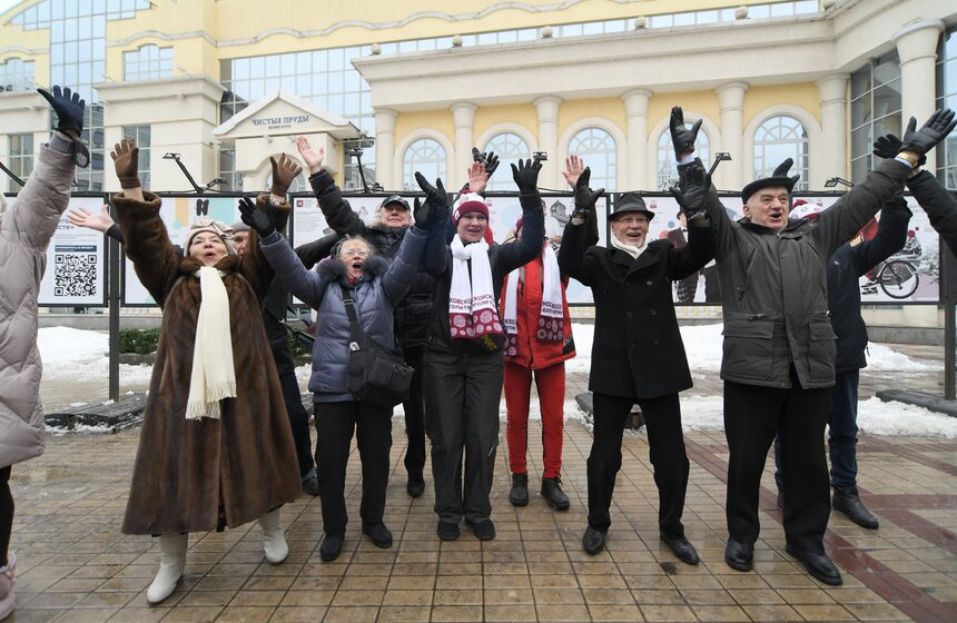 В столице открылась фотовыставка "Лица "Московского долголетия": разрушая мифы о возрасте" 14 фото