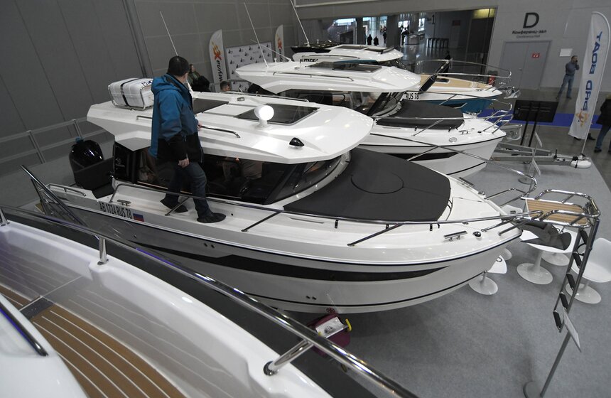 В Москве открылась выставка катеров и яхт 6 фото